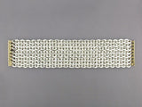 8-STRAND SILVER CABLE CHAIN BRACELET