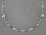 MULTI-SHAPE DIAMOND NECKLACE