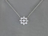 MULTI-SHAPE DIAMOND PENDANT NECKLACE