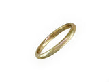 2.25MM YELLOW GOLD WEDDING BAND