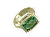 GREEN TOURMALINE RING