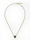 BLACK DIAMOND PENDANT NECKLACE