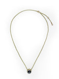 BLACK DIAMOND PENDANT NECKLACE