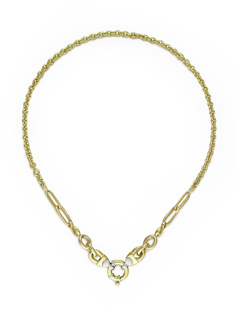 CABLE CHAIN WITH PAPERCLIP LINKS – Ruth Taubman Jewelry Design