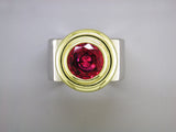 ROUND SPINEL RING