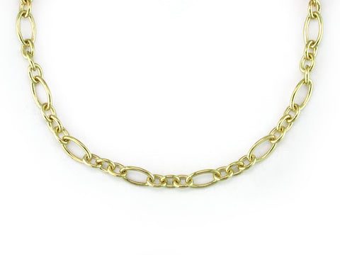 OVAL LINK CHAIN NECKLACE